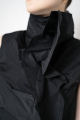 Peter O. Mahler Crash Ruffled Sleeveless Top in Black Vancouver. Shop Online or in Store. 