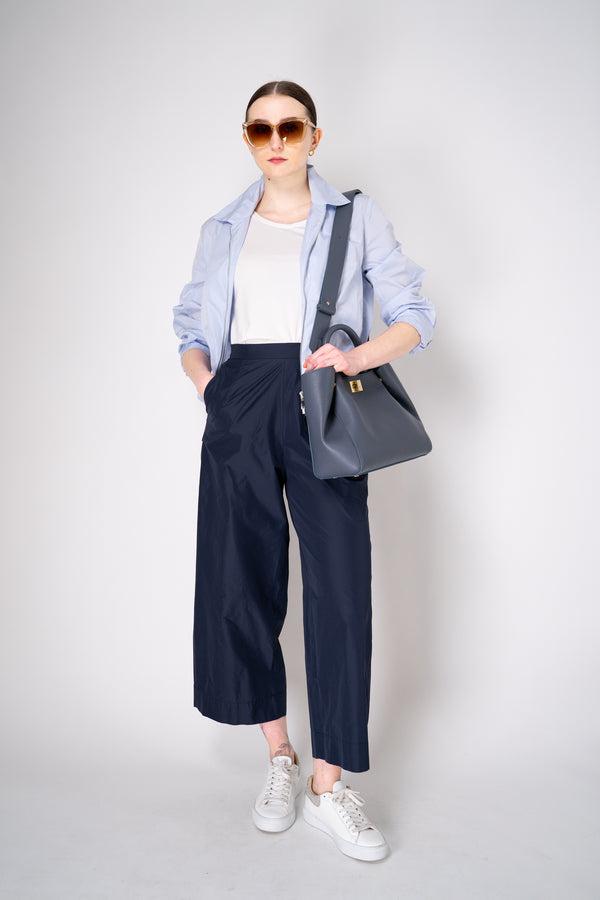 Peter O. Mahler Crash Zip-Up Shirt Jacket in Lavender Blue Vancouver. Shop Online or in Store.
