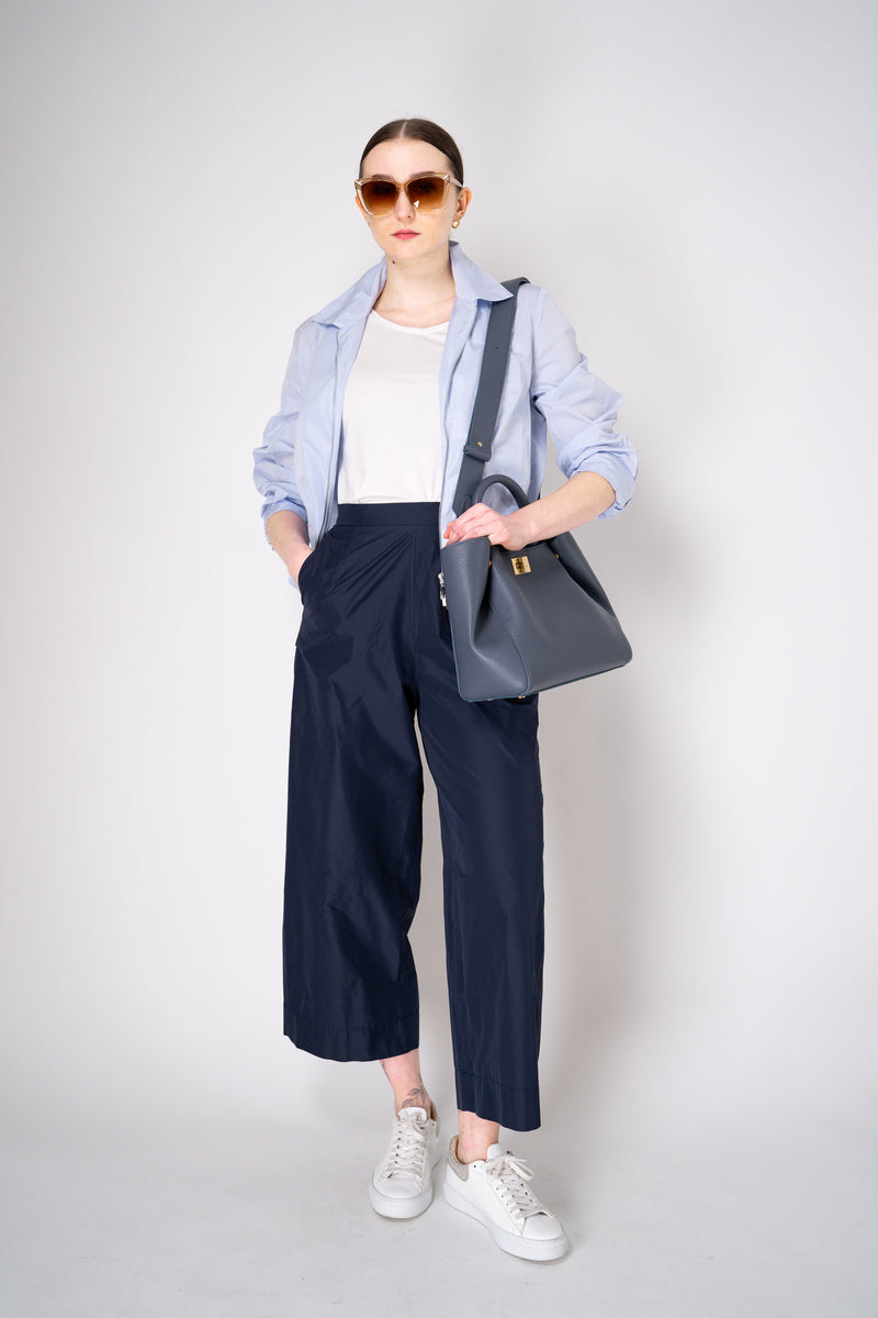 Peter O. Mahler Crash Zip-Up Shirt Jacket in Lavender Blue Vancouver. Shop Online or in Store.