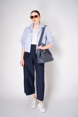 Peter O. Mahler Crash Zip-Up Shirt Jacket in Lavender Blue Vancouver. Shop Online or in Store.
