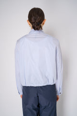 Peter O. Mahler Crash Zip-Up Shirt Jacket in Lavender Blue Vancouver. Shop Online or in Store.