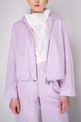 Peter O. Mahler Crash Zip-Up Shirt Jacket in Lilac Vancouver. Shop Online or in Store.