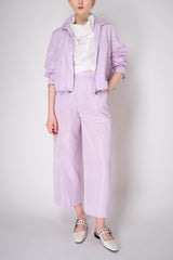 Peter O. Mahler Crash Zip-Up Shirt Jacket in Lilac Vancouver. Shop Online or in Store.