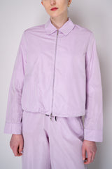 Peter O. Mahler Crash Zip-Up Shirt Jacket in Lilac Vancouver. Shop Online or in Store.