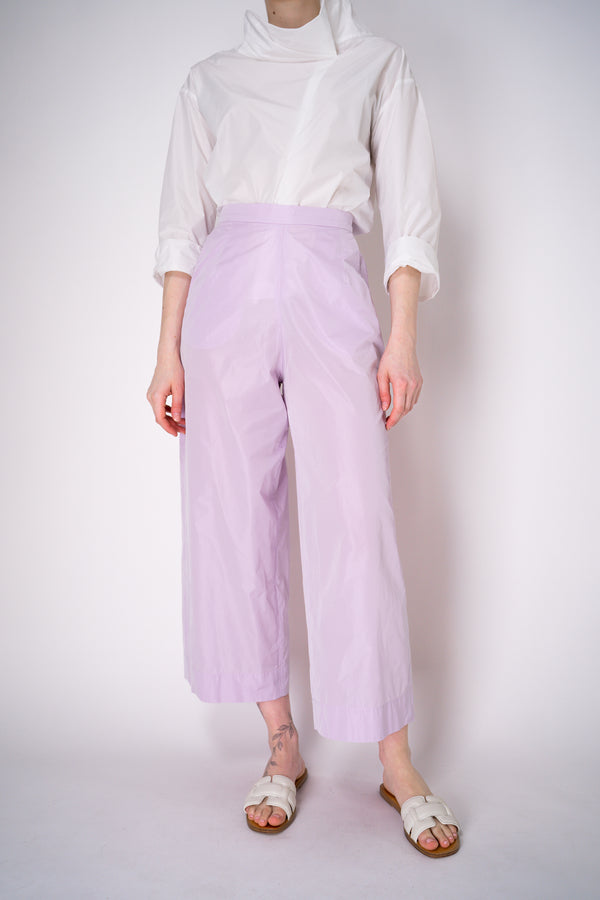 Peter O. Mahler Cropped Straight Leg Crash Pants in Lilac Vancouver. Shop Online or in Store.