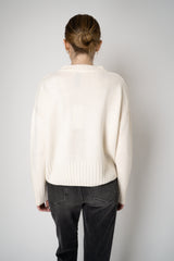 Peter O. Mahler Knit Cashmere Crew Neck in Off-White Vancouver. Shop Online or in Store. 