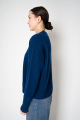Peter O. Mahler Knit Cashmere Crew Neck in Royal Blue Vancouver. Shop Online or in Store. 