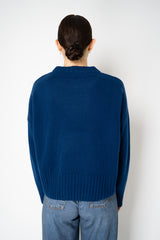 Peter O. Mahler Knit Cashmere Crew Neck in Royal Blue Vancouver. Shop Online or in Store. 