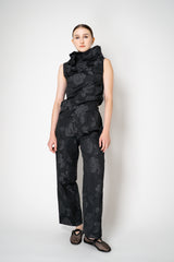 Peter O. Mahler Pull-On Style Floral Print Crash Pants in Black Vancouver. Shop Online or in Store. 