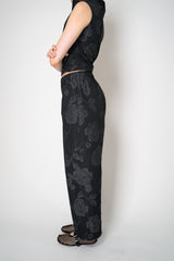 Peter O. Mahler Pull-On Style Floral Print Crash Pants in Black Vancouver. Shop Online or in Store. 