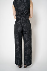 Peter O. Mahler Pull-On Style Floral Print Crash Pants in Black Vancouver. Shop Online or in Store. 
