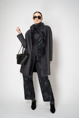Peter O. Mahler Pull-On Style Floral Print Crash Pants in Black Vancouver. Shop Online or in Store. 