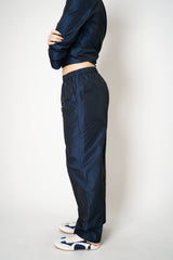 Peter O. Mahler Pull-On Style Straight Leg Crash Pants in Navy Vancouver. Shop Online or in Store.