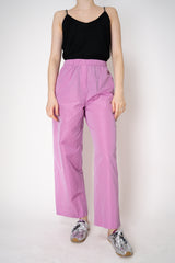 Peter O. Mahler Pull-On Style Straight Leg Crash Pants in Pink Vancouver. Shop Online or in Store.