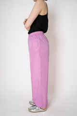 Peter O. Mahler Pull-On Style Straight Leg Crash Pants in Pink Vancouver. Shop Online or in Store.