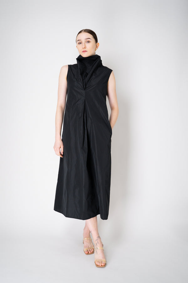 Peter O. Mahler Sleeveless Crash Dress in Black Vancouver. Shop Online or in Store.