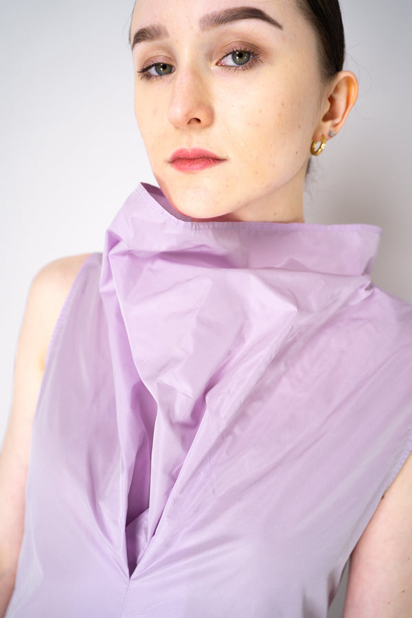 Peter O. Mahler Sleeveless Crash Dress in Lilac Vancouver. Shop Online or in Store.