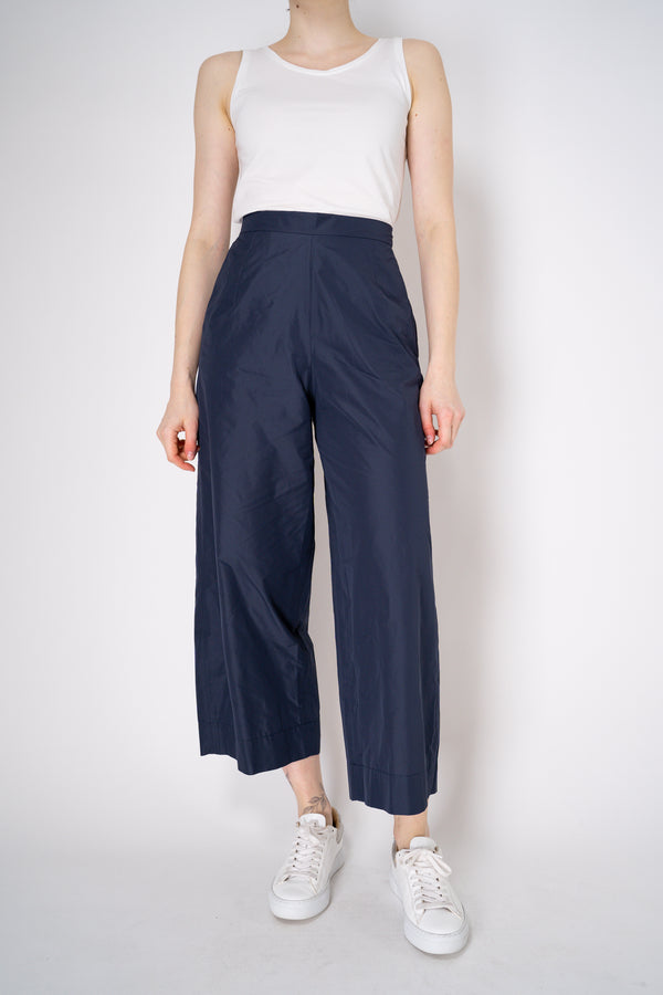 Peter O. Mahler Straight Leg Crash Trousers in Navy Vancouver. Shop Online or in Store