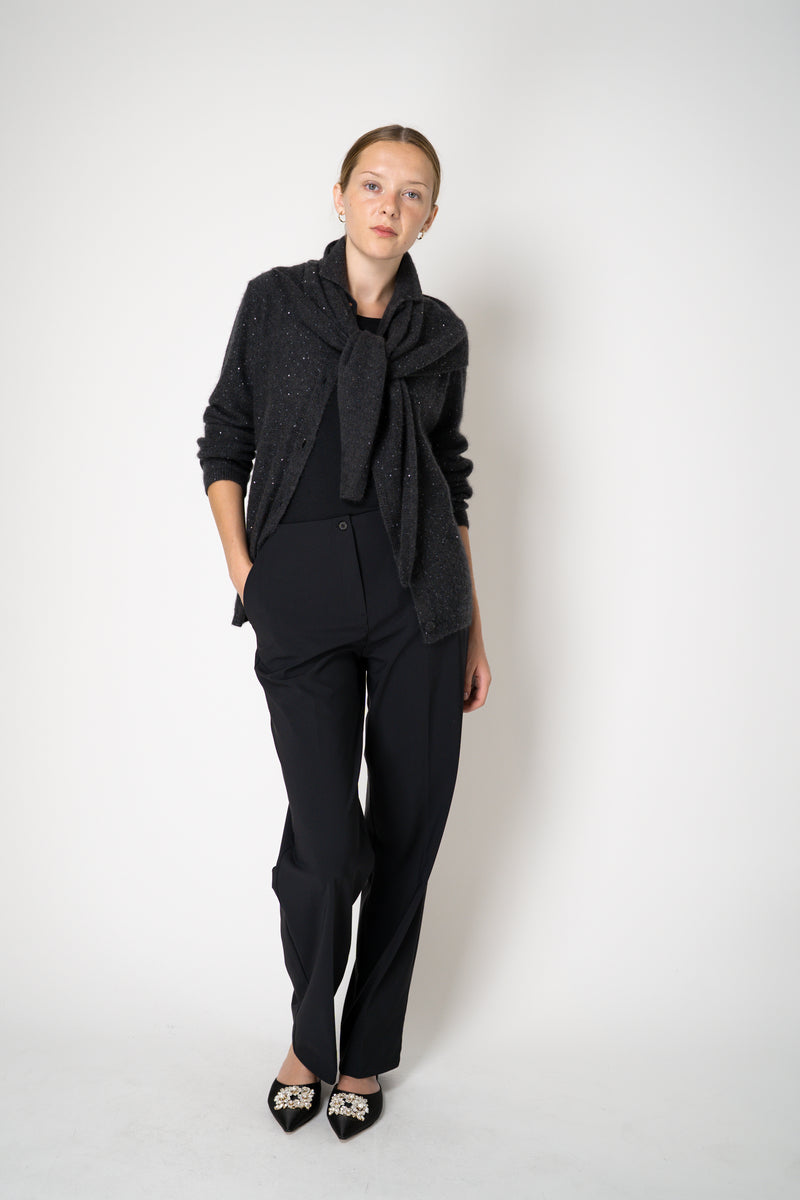 Peter O. Mahler Stretch Jersey Round Neck Lyocell-Cotton Tank Top in Black Vancouver. Shop Online or in Store. 