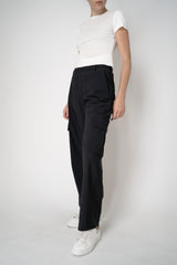 Peter O. Mahler Techno Stretch Sporty Cargo Pants in Black Vancouver. Shop Online or in Store.