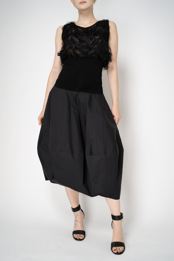 Peter O. Mahler Techno Stretch Tulip Skirt in Black Vancouver. Shop Online or in Store. 