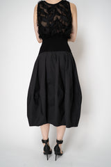 Peter O. Mahler Techno Stretch Tulip Skirt in Black Vancouver. Shop Online or in Store. 