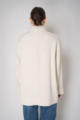 Philosophy di Lorenzo Serafini Bouclé Jacket in Cream Vancouver. Shop Online or in Store.