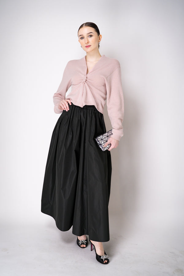 Philosophy di Lorenzo Serafini Cashmere Pullover with Pin Brooch in Dusty Pink Vancouver. Shop Online or in Store.