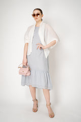 Pleats Please Issey Miyake Basic Madame-T Small in White