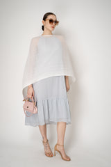 Pleats Please Issey Miyake Basic Madame-T Small in White