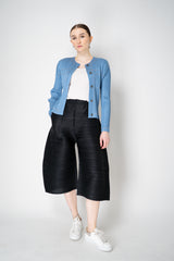 Pleats Please Issey Miyake Cotton Denim Pleated Jacket Vancouver. Shop Online or in Store.