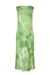 Pleats Please Issey Miyake Foggy Forest Dress in Green Vancouver. Shop Online or in Store.