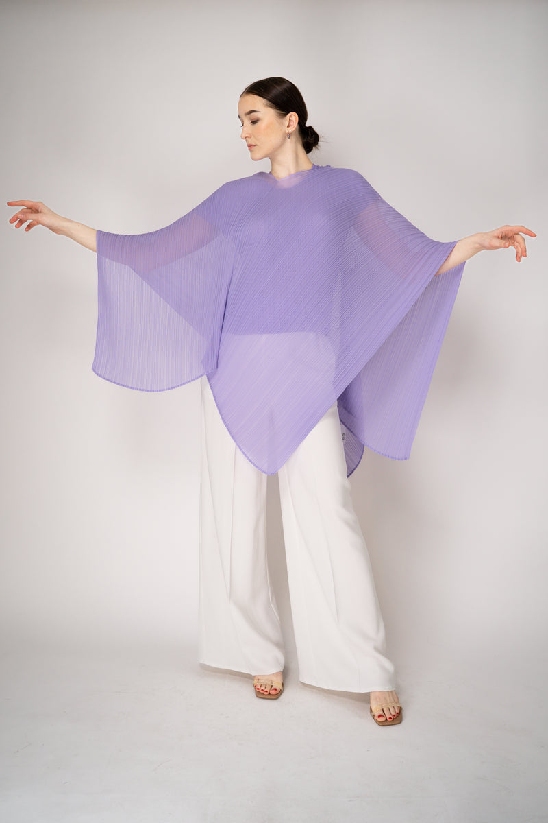 小物 PLEATS PLEASE ISSEY MIYAKE MADAME-T Pleats Please Issey Miyake Basic Madame-T Small Shawl in
