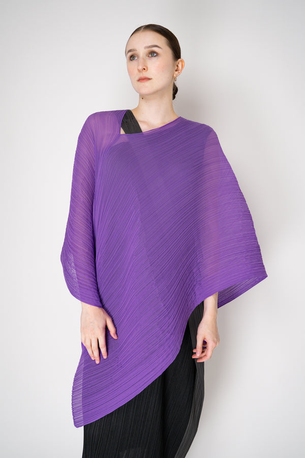 Pleats Please Issey Miyake Madame-T August in Purple Vancouver. Shop Online or in Store.