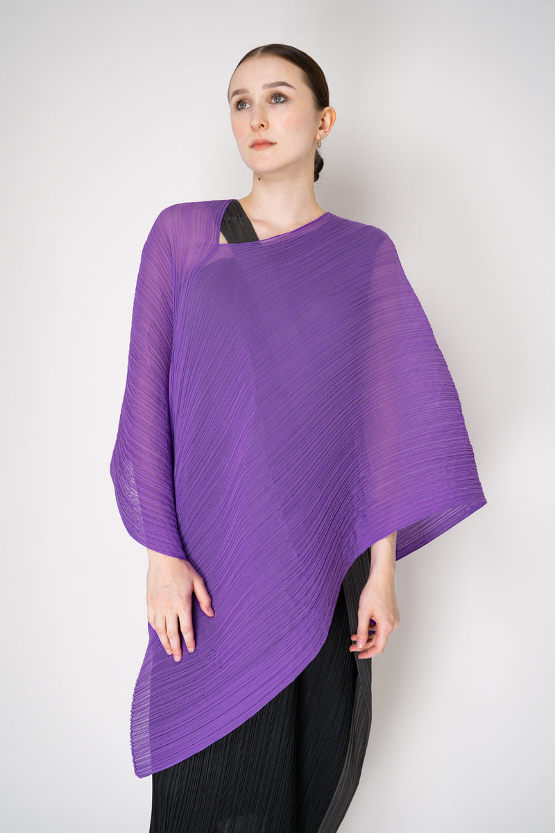 Pleats Please Issey Miyake Madame-T August in Purple Vancouver. Shop Online or in Store.