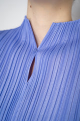Pleats Please Issey Miyake Mellow Pleats Sleeveless Top in Lavender Vancouver. Shop Online or in Store.