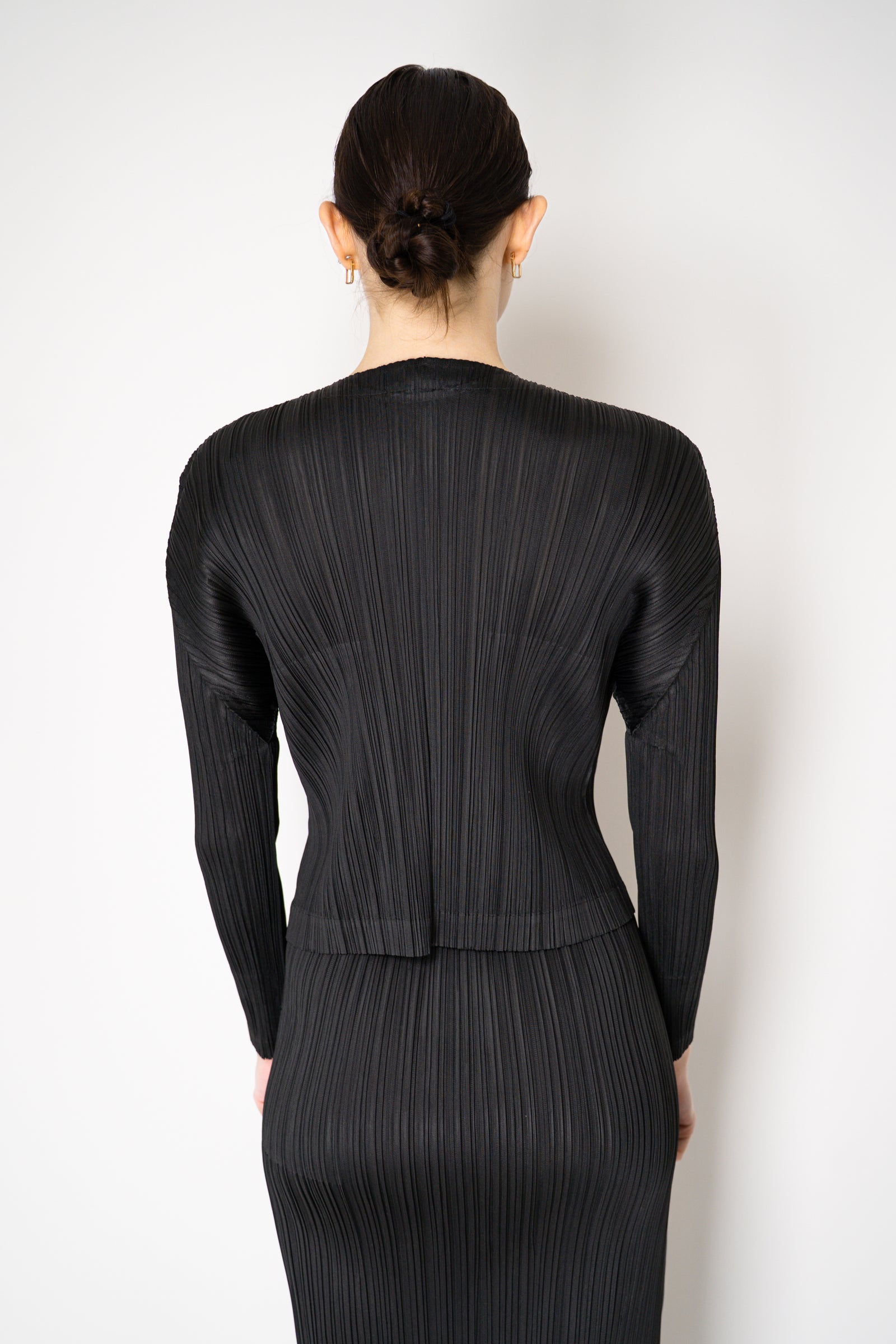 Pleats Please Issey Miyake Monthly Colors: August Cardigan in