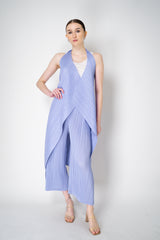 Pleats Please Issey Miyake Monthly Colors: February Halter Vest in Lavender Vancouver. Shop Online or in Store.
