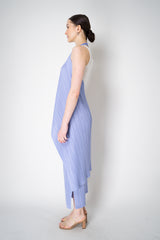 Pleats Please Issey Miyake Monthly Colors: February Halter Vest in Lavender Vancouver. Shop Online or in Store.