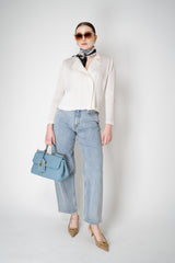 Pleats Please Issey Miyake Monthly Colors: February Short Jacket in Off-White Vancouver. Shop Online or in Store.