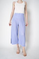Pleats Please Issey Miyake Monthly Colors: February Wide Leg Pants in Lavender Vancouver. Shop Online or in Store.