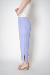 Pleats Please Issey Miyake Monthly Colors: February Wide Leg Pants in Lavender Vancouver. Shop Online or in Store.