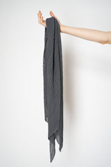 Pleats Please Issey Miyake Monthly Scarf September in Grey Vancouver. Shop Online or in Store.