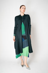 Pleats Please Issey Miyake Orbit Dress in Greens Vancouver. Shop Online or in Store.