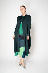 Pleats Please Issey Miyake Orbit Dress in Greens Vancouver. Shop Online or in Store.
