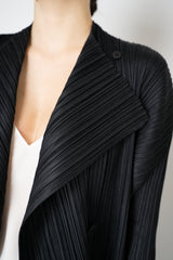 Pleats Please Issey Miyake Pleats Jacket in Black Vancouver. Shop Online or in Store.