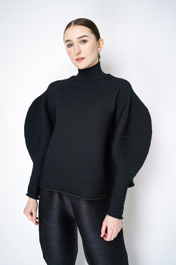 Pleats Please Issey Miyake Basics Top in Grey | WE ARE ICONIC
