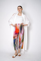 Pleats Please Issey Miyake "Turnip & Spinach" Pants in Pink