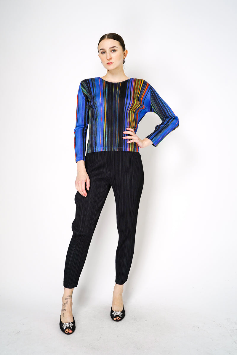 【後払い手数料無料】 Please Pleats Issey in Top Sleeve Long Warp Miyake ワンピース