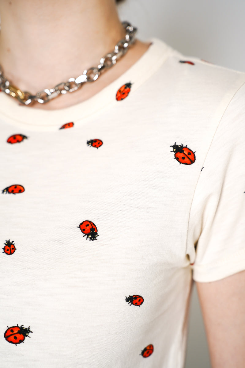 Rag & Bone All Over Lady Bug Cotton Tee Vancouver. Shop Online or in Store. 